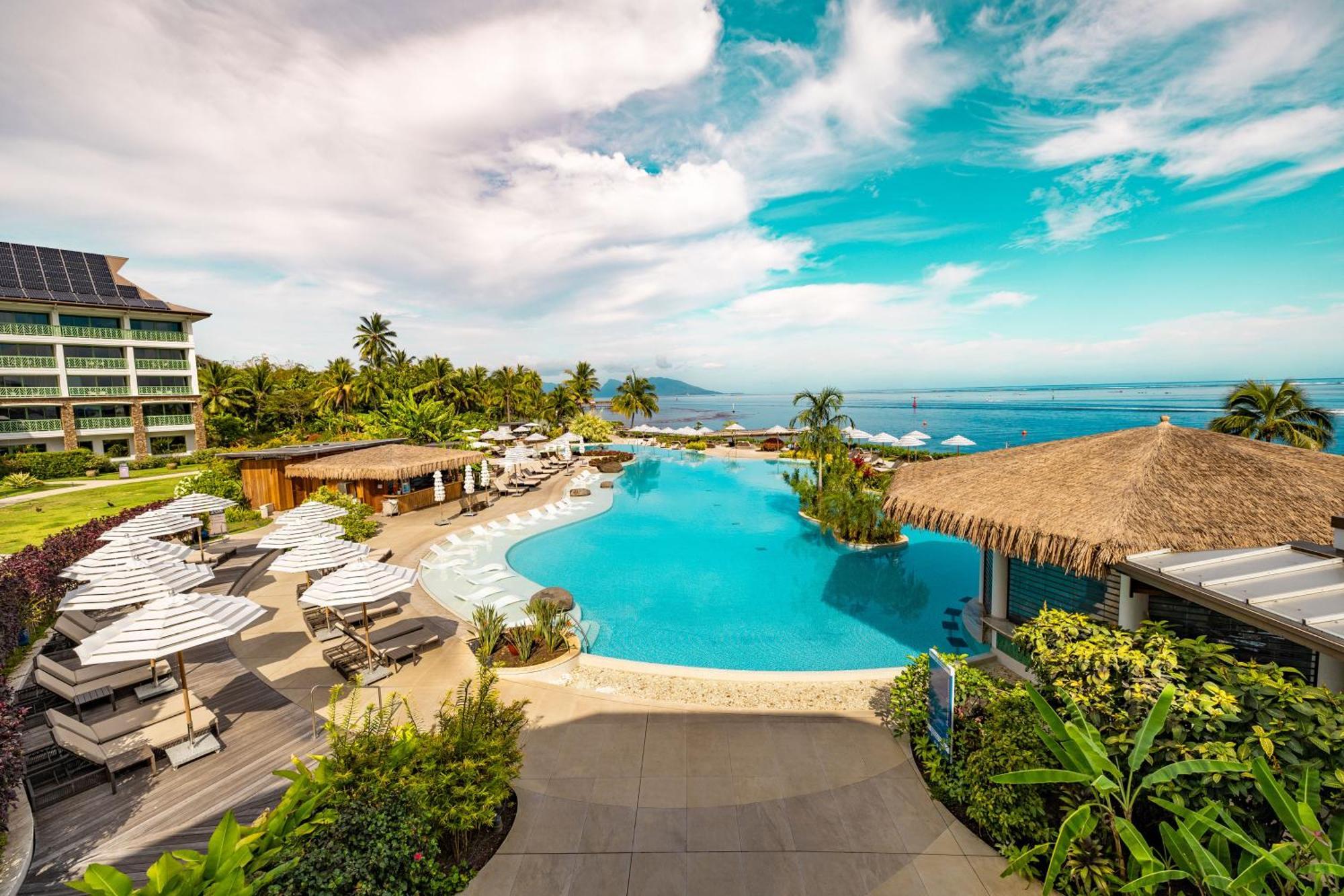 Hilton Hotel Tahiti 帕皮提 外观 照片